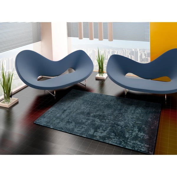 Zils viskozes paklājs Universal Margot Azul, 140 x 200 cm-image-1