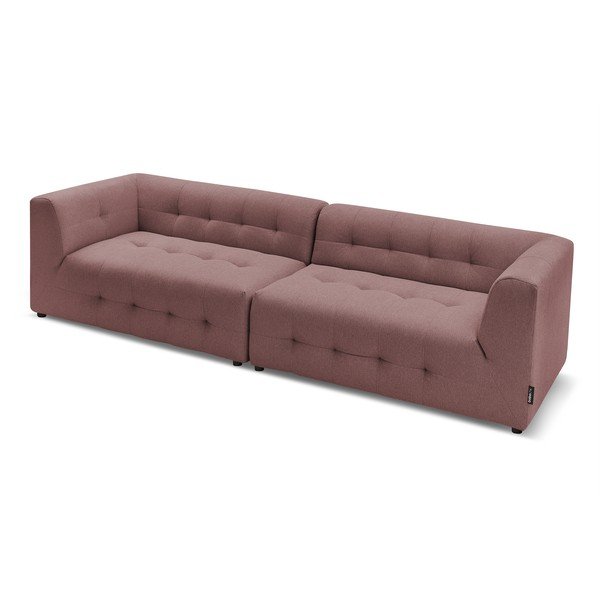 Tumši rozā dīvāns 324 cm Kleber – Bobochic Paris-image-3