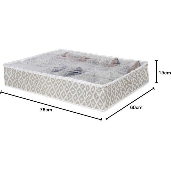 Apavu organizators Compactor Daman Range Shoes Underbed Bag, 76 x 60 cm-image-2