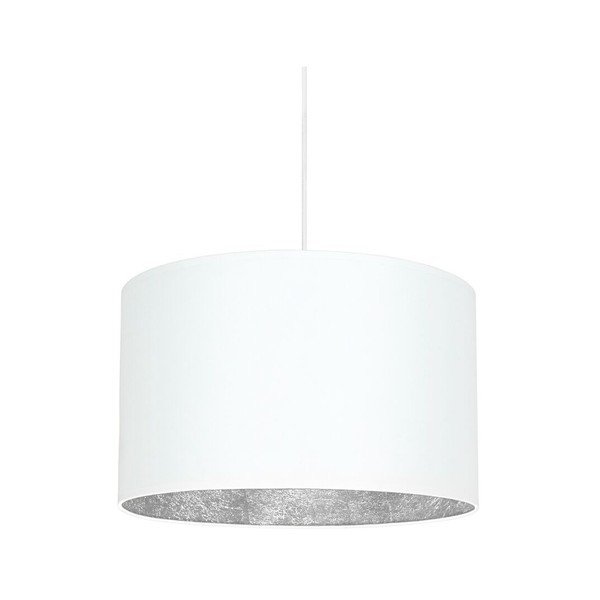 Piekarināmā lampa baltā un sudraba krāsā Sotto Luce Mika, ⌀ 40 cm-image-1