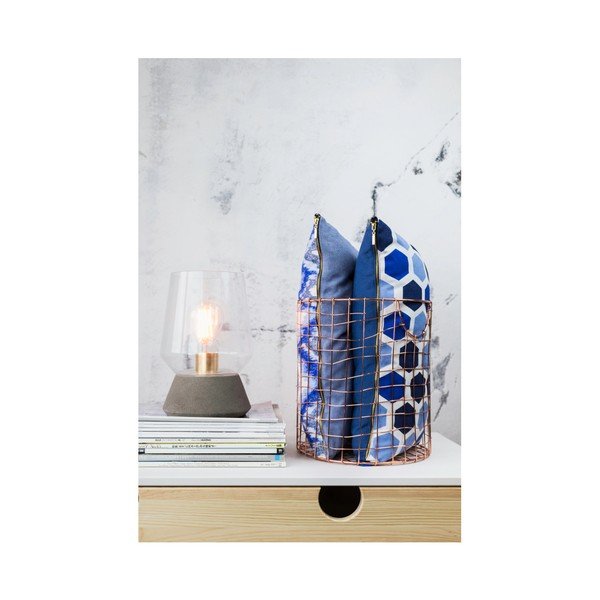 2 spilvenu komplekts ar pildījumu Karup Deco Cushion Ocean Geometry/Navy, 45 x 25 cm-image-2