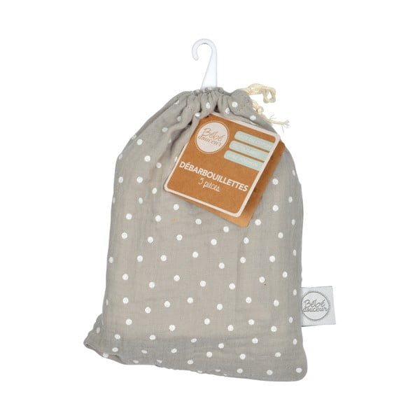 Muslīna mazgāšanās lupatiņas (5 gab.) – Bébé Douceur-image-2