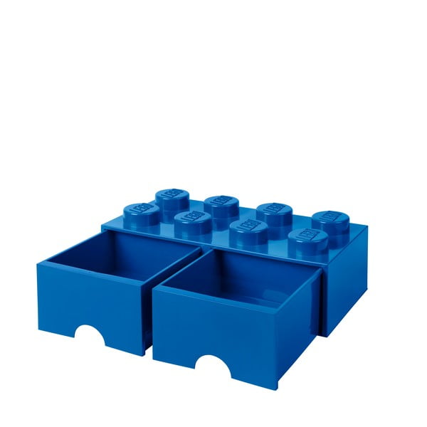 Tumši zila uzglabāšanas kaste ar divām atvilktnēm LEGO®-image-3