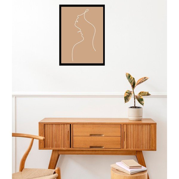 Plakāts 29x41 cm Lovers Line Art – Veronika Boulová-image-1