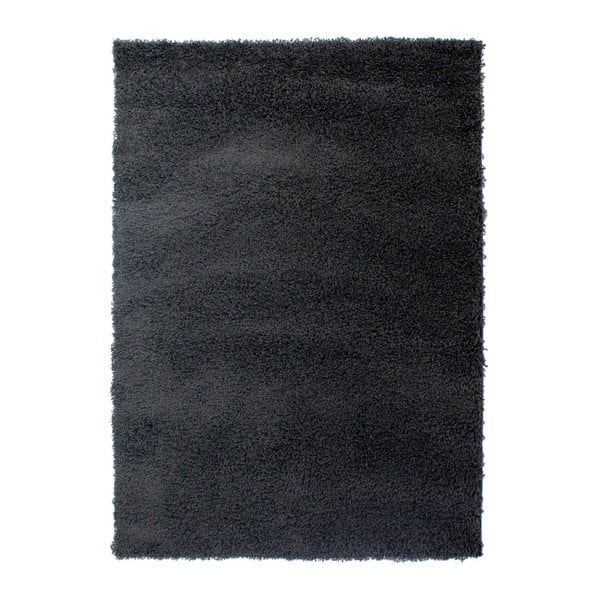 Tumši pelēks paklājs Flair Rugs Cariboo Charcoal, 80 x 150 cm