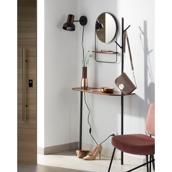 Melna sienas lampa Kave Home Amina-image-2