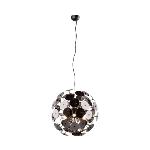 Matēti melna piekaramā lampa Discalgo – Trio-image-3