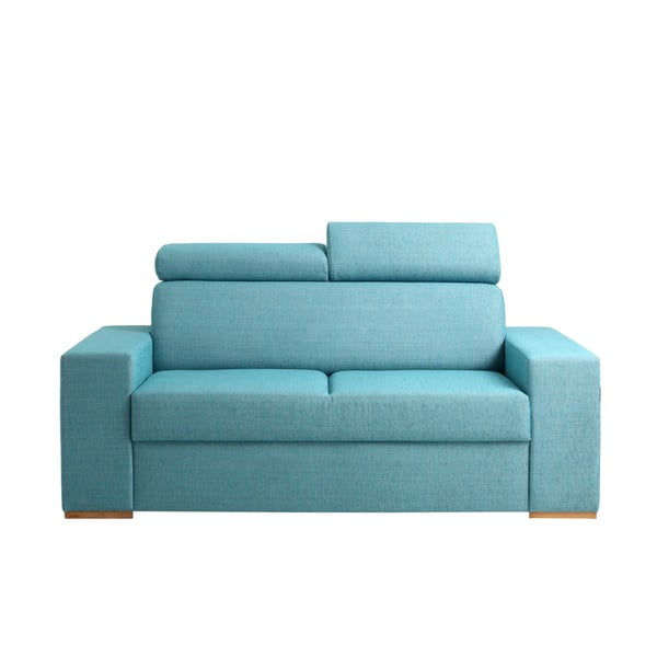 Turkīza zils divvietīgs dīvāns Custom Form Atlantica