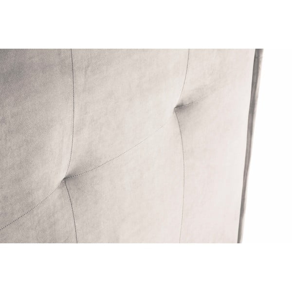 Krēmkrāsas gultas galvgalis 180x120 cm Monica – Milo Casa-image-1