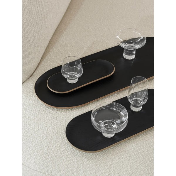 Koka dekoratīva paplāte 20x55 cm Baki – Blomus-image-1