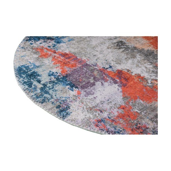 Zils/oranžs mazgājams paklājs 80x120 cm – Vitaus-image-2