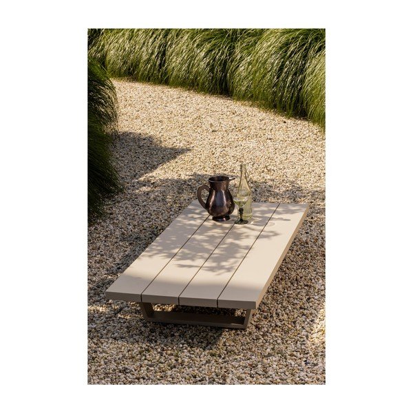 Alumīnija dārza kafijas galdiņš 70x140 cm Bear – Exotan-image-1