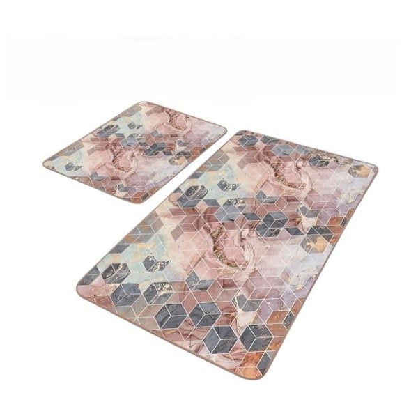 Samta vannas istabas paklājiņi (2 gab.) 60x100 cm – Mila Home