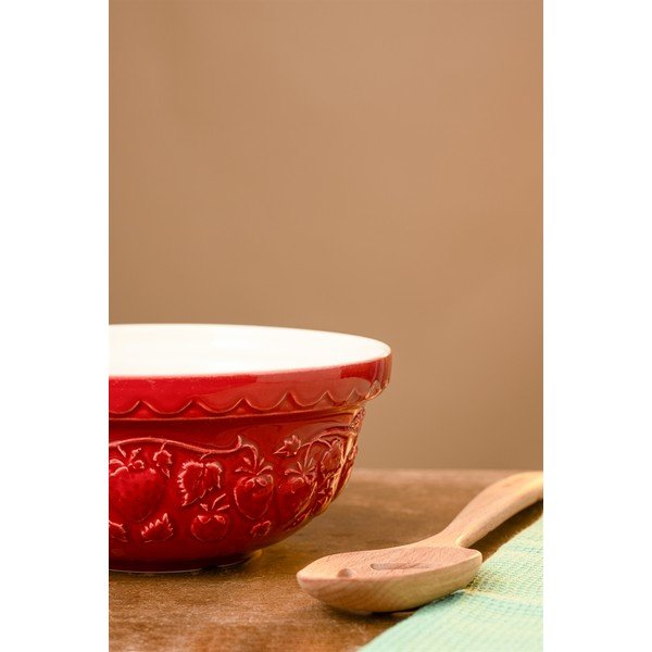 Sarkana akmensmasas bļoda ø 21 cm Fruits Strawberry – Mason Cash-image-2