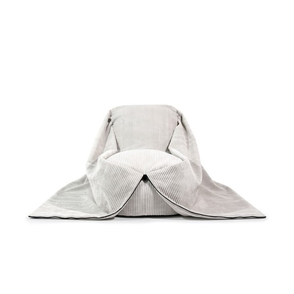 Tumši pelēks velveta bērnu sēžammaiss Cocoon 120 – SLOWDOWN-image-2