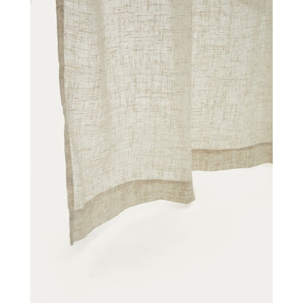 Bēšs aizkars 140x260 cm Mahina – Kave Home-image-3