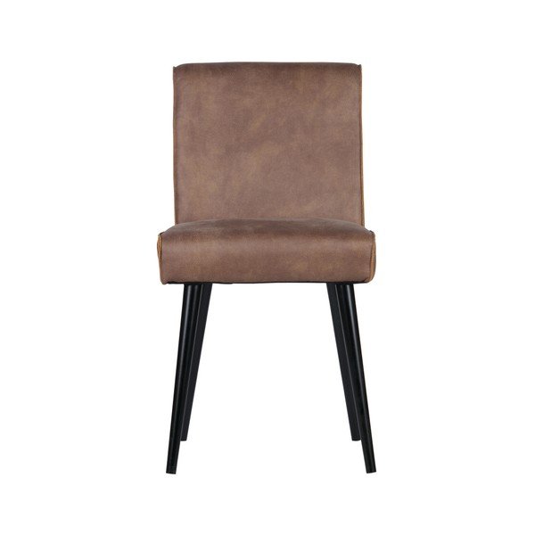 2 gaiši brūnu ādas krēslu komplekts BePureHome Revolution-image-4