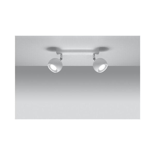 Balta griestu lampa Sollux Ollo Duo-image-2