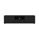 Melns TV galdiņš 147x38 cm Media – Tvilum