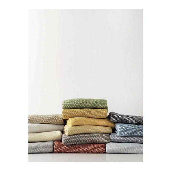 Olīvzaļš pleds ar kokvilnu Euromant Ruby, 140 x 160 cm-image-1