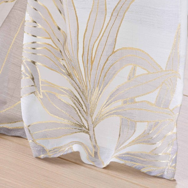 Bēšs/zelta krāsas dienas aizkars 135x240 cm Vayana – douceur d'intérieur-image-3