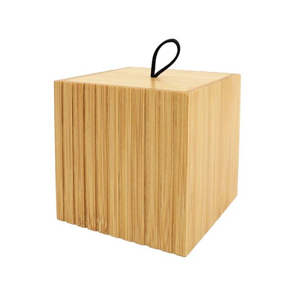 Dabīga toņa bambusa vannas istabas organizators vates plāksnītēm Hanoi – douceur d'intérieur