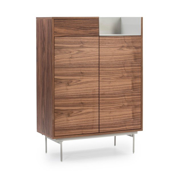 Brūna kumode ar pelēkām detaļām Teulat Valley-image-2