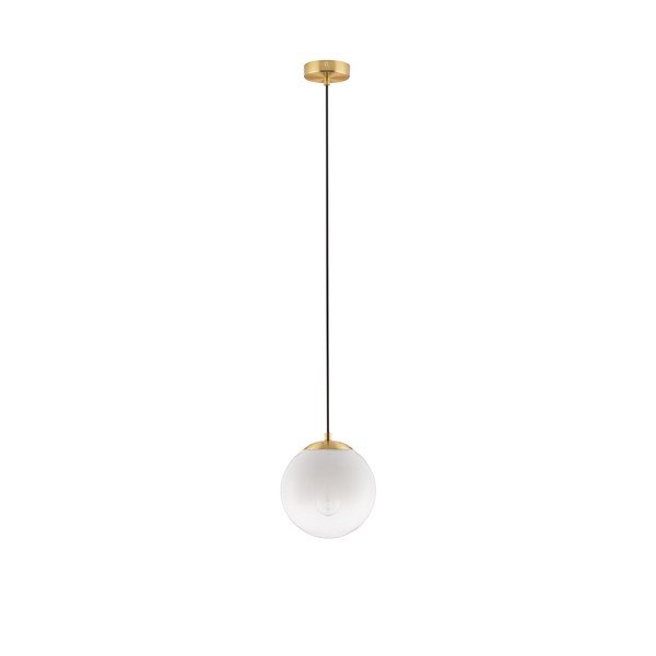 Balta/zelta krāsas stikla piekaramā lampa ø 20 cm Vita – Nova Luce