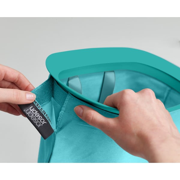 Rozā tekstila veļas grozs 60 l Tota Pop – Joseph Joseph-image-4