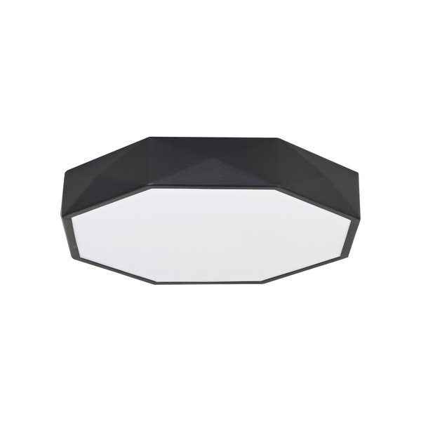 Matēti melna alumīnija LED griestu lampa Eben – Nova Luce