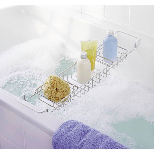 Nerūsējošā tērauda vannas istabas organizators Wenko Bring, garums 58,5 cm-image-2