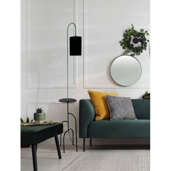 Zaļa/melna stāvlampa (augstums 175 cm) Ravello – Candellux Lighting-image-1