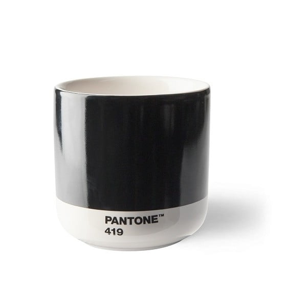 Melna keramikas krūze 175 ml Cortado Black 419 – Pantone