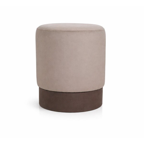 Gaiši brūns pufs Ropp – Artie