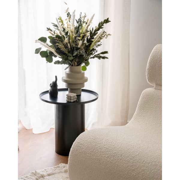 Metāla apaļš sānu galdiņš ø 45 cm Fleksa – Kave Home-image-1