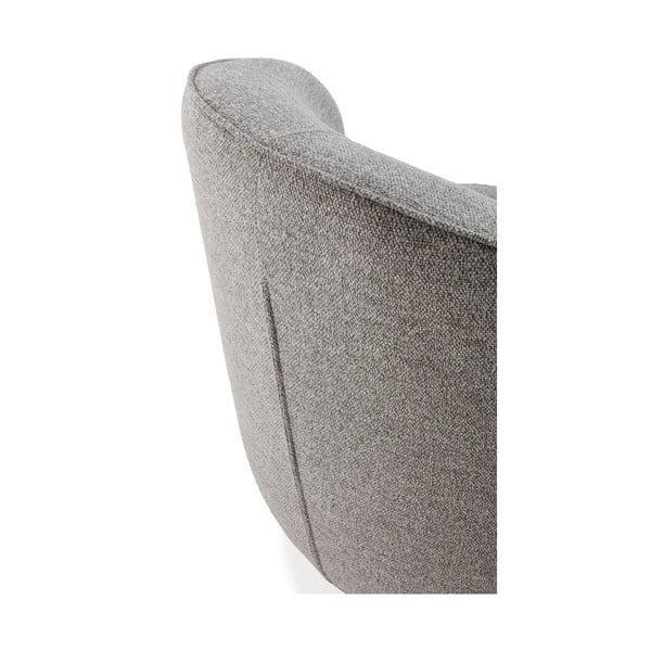 Gaiši pelēks grozāms atpūtas krēsls Edna – MOME-image-4