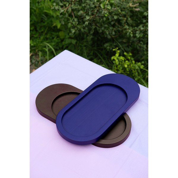 Koka dekoratīva paplāte 15x32 cm Tenu – noo.ma-image-1