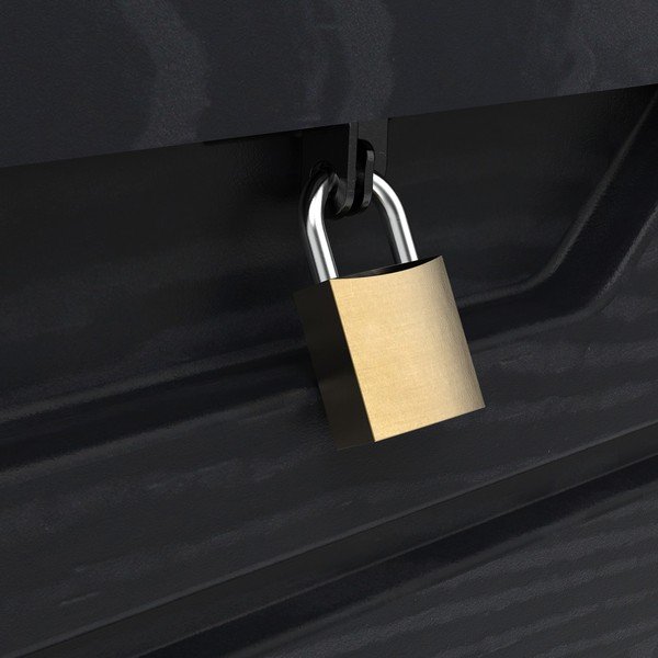 Tumši pelēka dārza uzglabāšanas kaste Dolomiti – Toomax-image-3