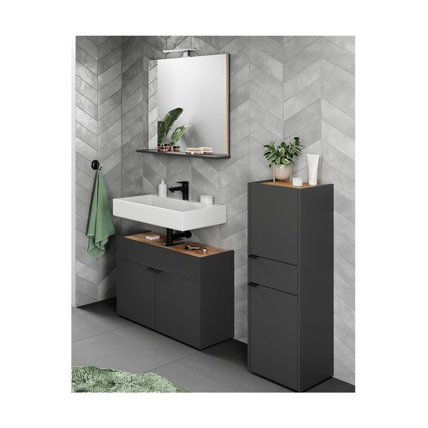 Antracīta pelēks vannasistabas komplekts Forano – Germania-image-2