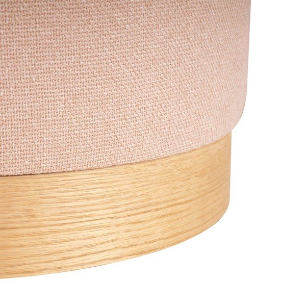 Rozā pufs sømcasa Angus-image-2