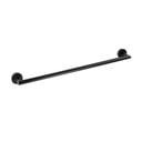 Melns misiņa dvieļu turētājs Sapho X-Round