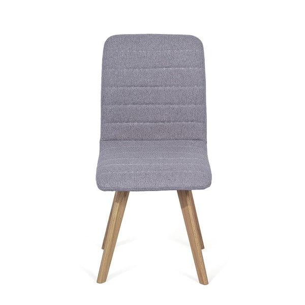 Pelēki ēdamistabas krēsli (2 gab.) Veva – Bonami Selection-image-3