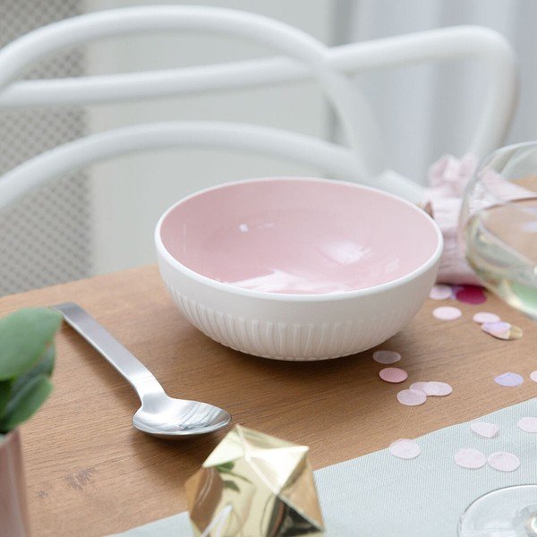 Balts ar rozā porcelāna trauks Villeroy & Boch Blossom, 850 ml-image-1