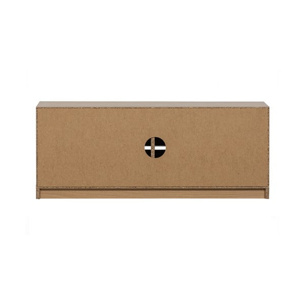 Dabīga toņa modulārais TV galdiņš ar ozolkoka imitāciju 110x44 cm Modulair – vtwonen-image-4
