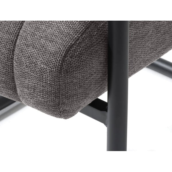Tumši pelēks pusdienu krēsls Trout – Unique Furniture-image-4