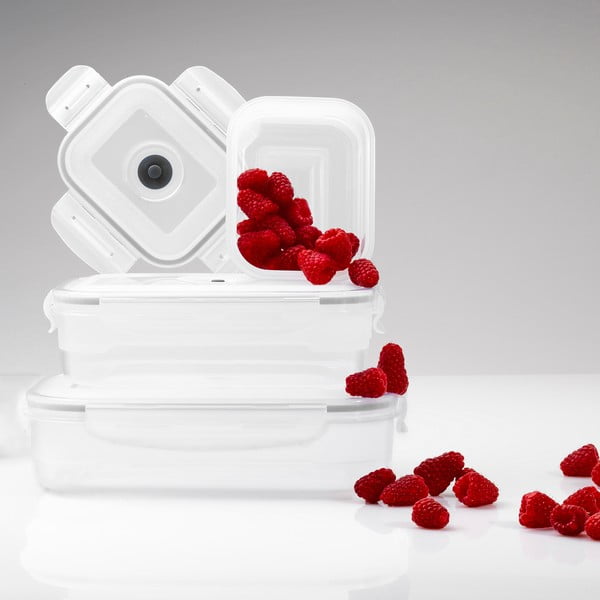 3 pārtikas kastu un vakuuma sūkņa komplekts Compactor Food Saver-image-4