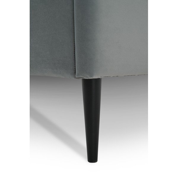 Pelēka bērnu gulta 90x200 cm Star – Scandic-image-1