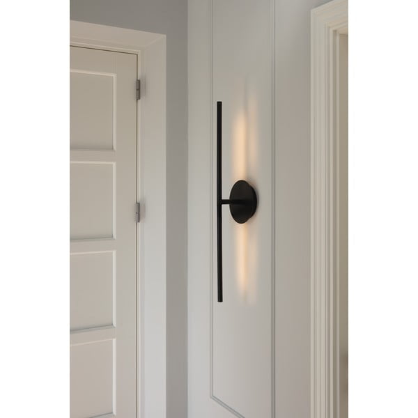 Melna metāla LED sienas lampa ar regulējamu spilgtumu Omni Wall – UMAGE-image-3
