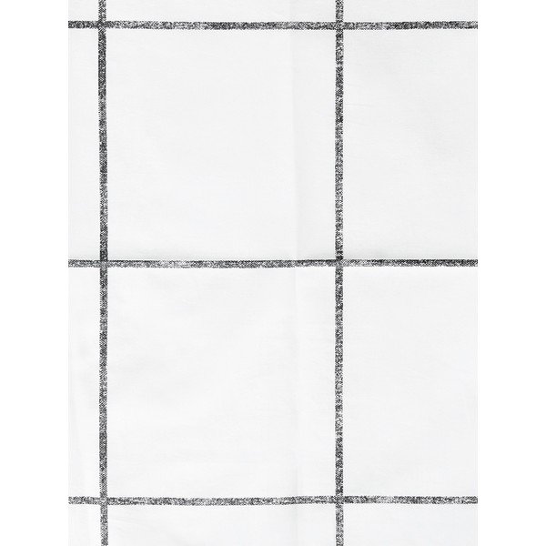 Melnbalta kokvilnas gultas veļa Westwing Collection Juna, 135 x 200 cm-image-1