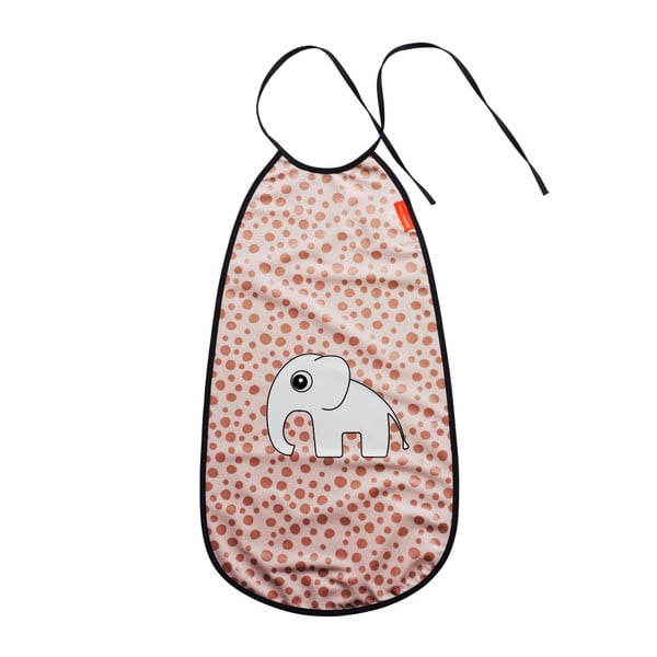 Rozā krūšturis Izgatavots ar briežu Happy Dots